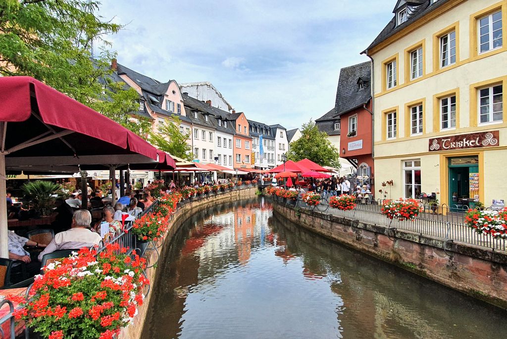 Der Buttermarkt in Saarburg