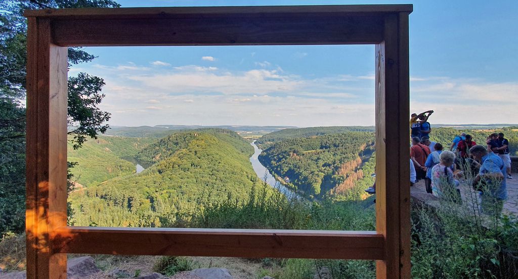 Blick auf die Saarschleife