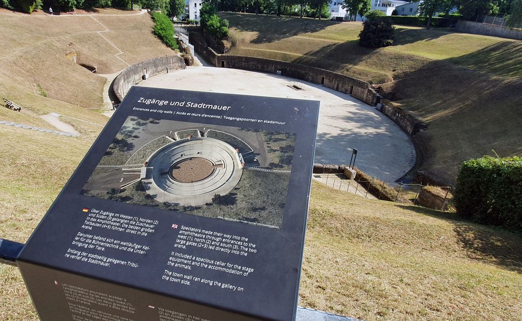 Das Amphitheater in Trier