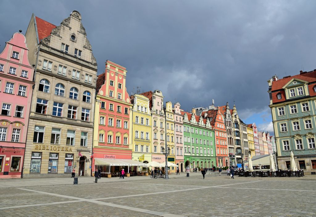 Der Marktplatz von Breslau