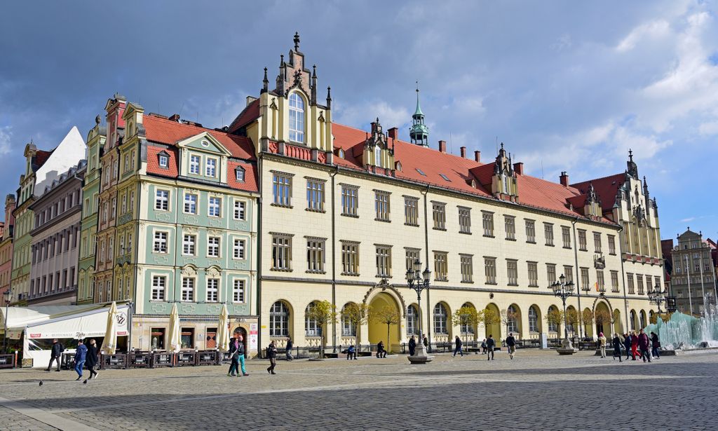 Der Marktplatz von Breslau