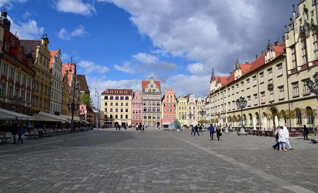 Der Marktplatz von Breslau