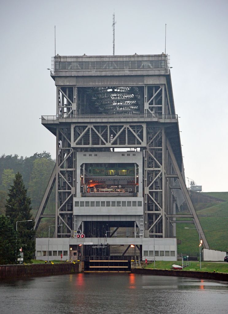 Das alte Schiffshebewerk in Niederfinow