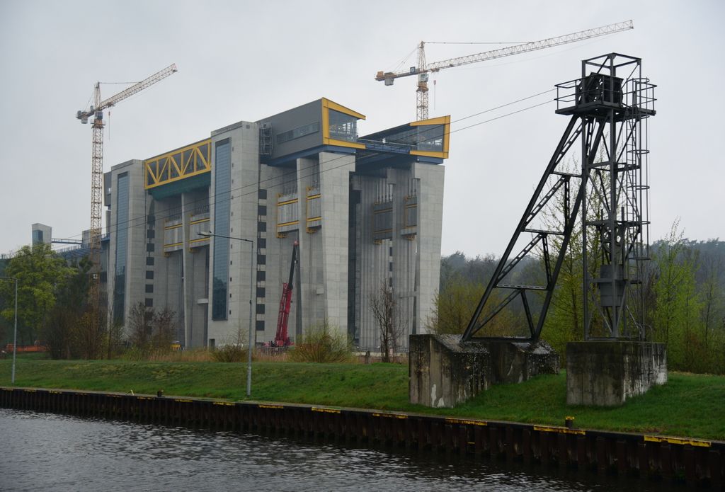 Das neue Schiffshebewerk in Niederfinow