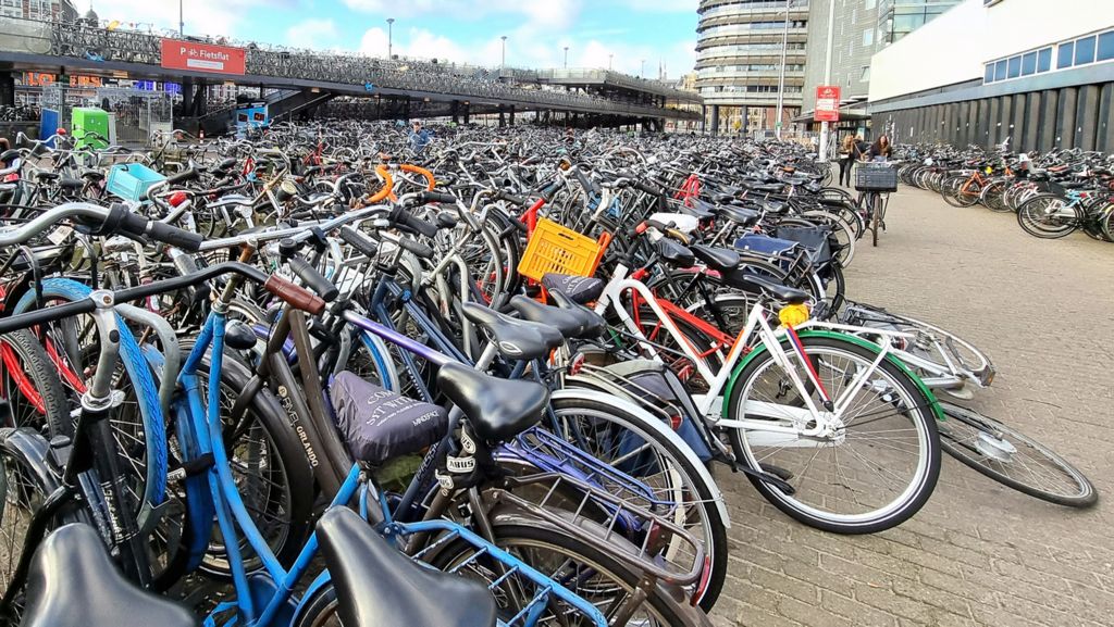 Fahrräder in Amsterdam