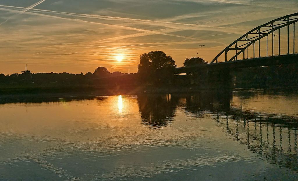 Sonnenuntergang in Deventer