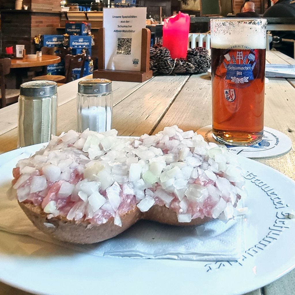 Altbier bei der Brauerei Schumacher in Düsseldorf