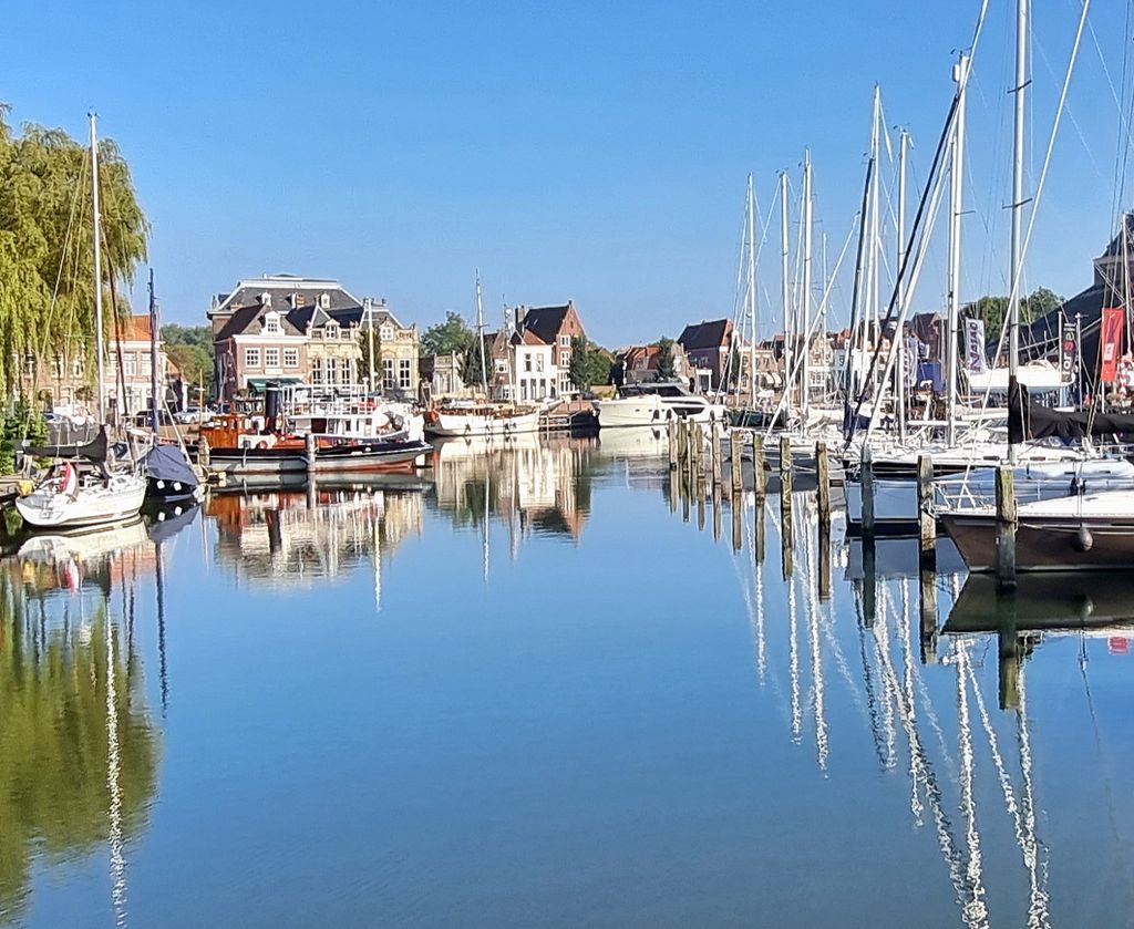 Der alte Hafen von Enkhuizen