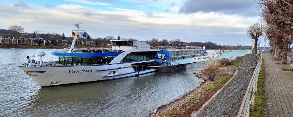 Die MS VIVA TIARA in Königswinter