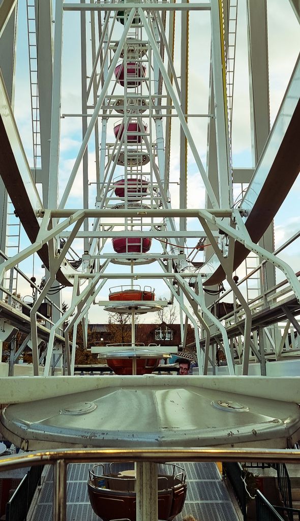 Das Riesenrad auf dem Hochheimer Marktgelände