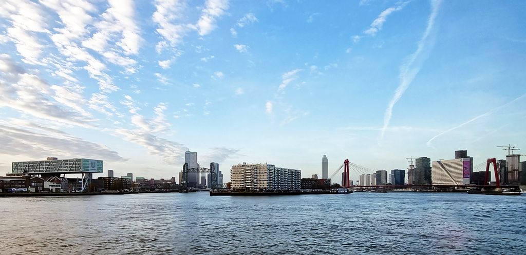 Blick auf Rotterdam