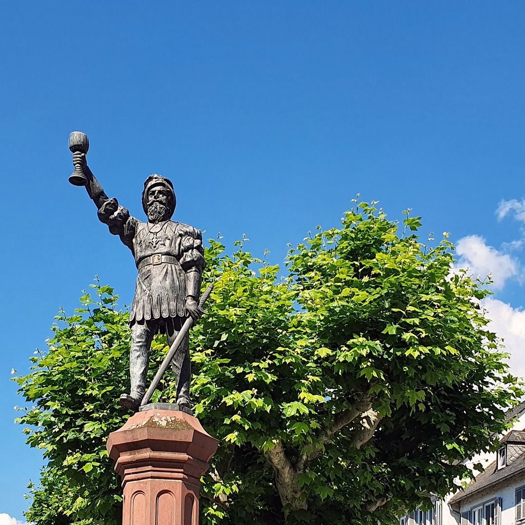 Mein neuer Freund in Rüdesheim, Prost!