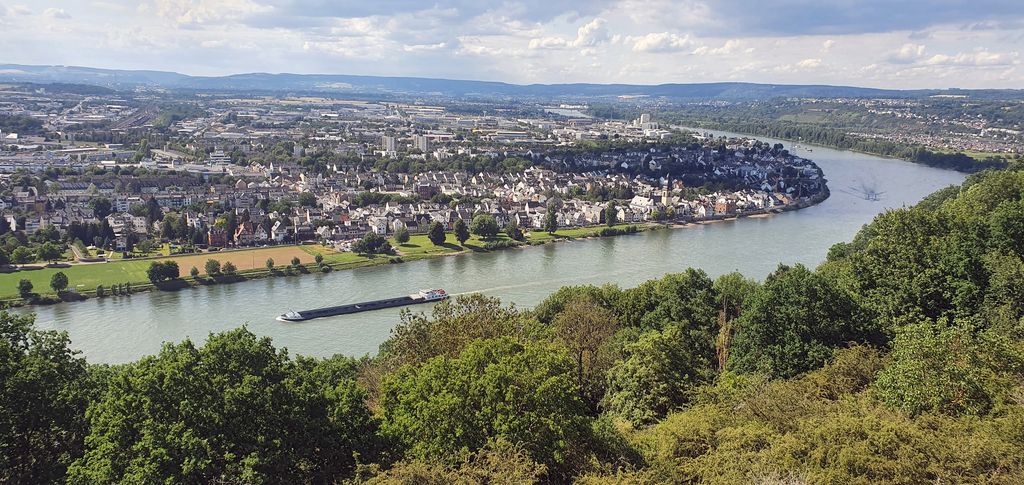 Blick auf Koblenz