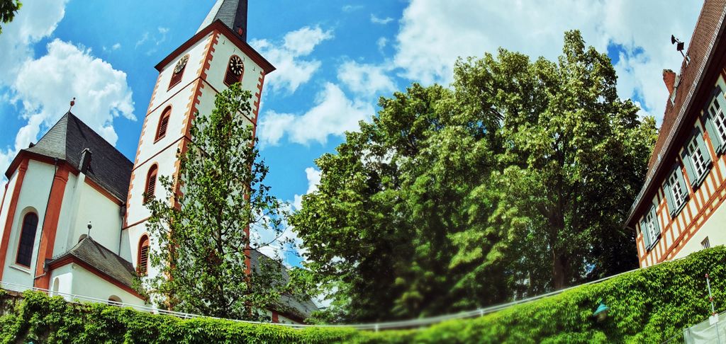 In der Altstadt von Hochheim