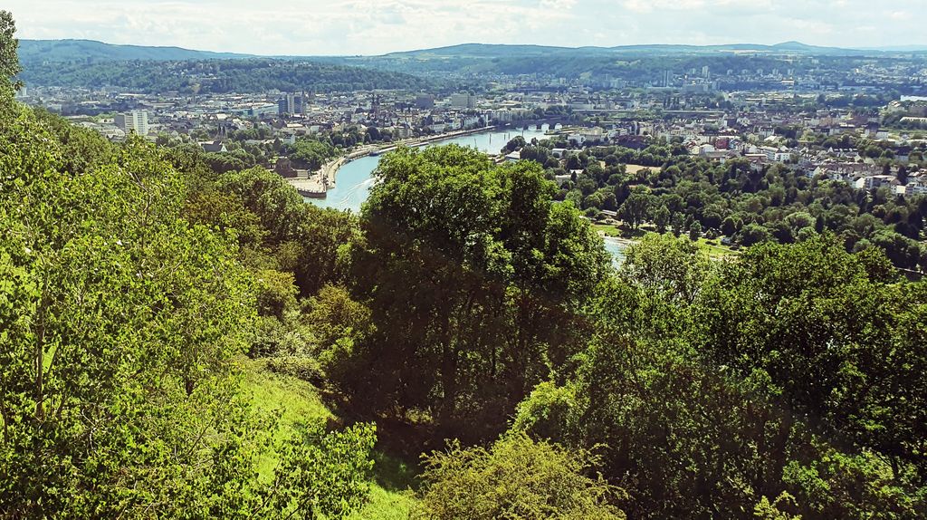 Blick auf Koblenz