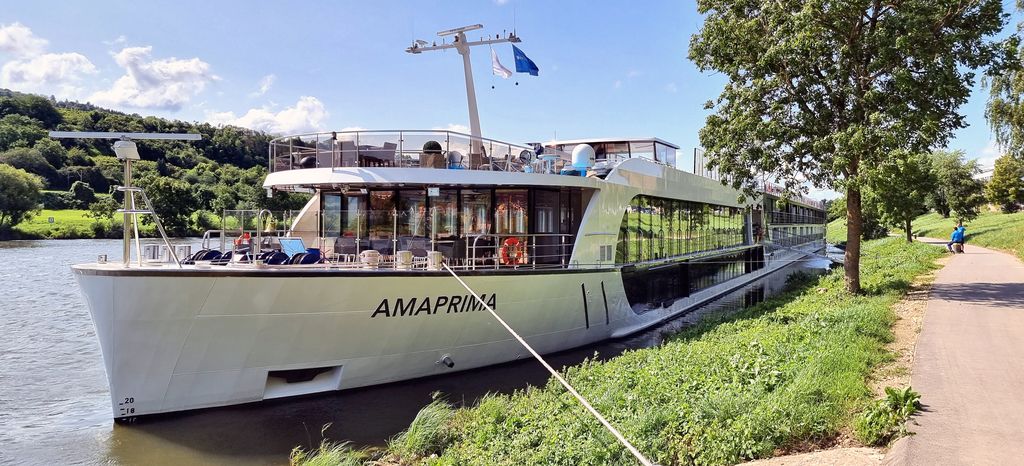 Die MS AmaPrima in Wasserbillig