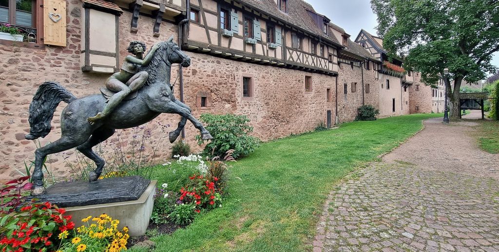 'La Dame du Parc' in Riquewihr