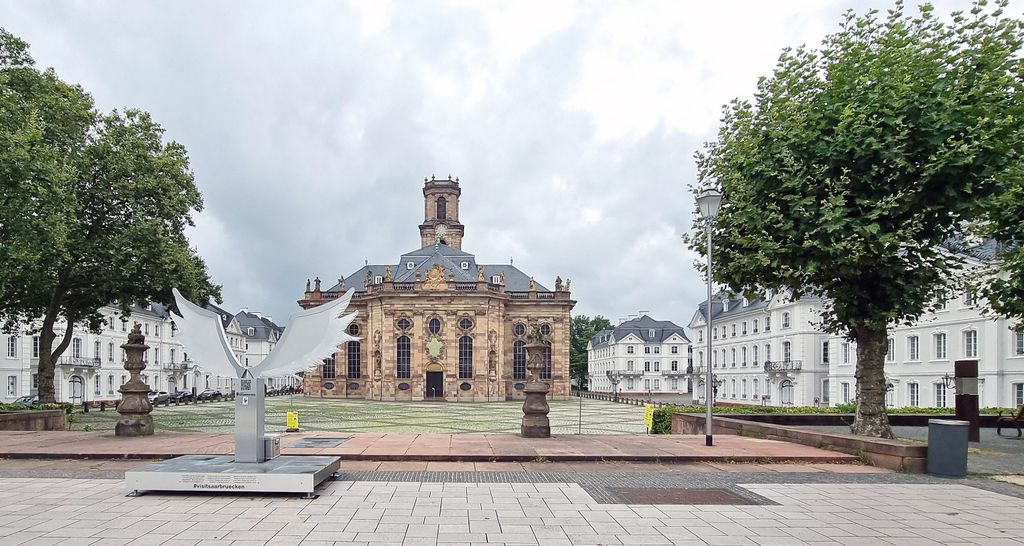 Die Ludwigskirche in Saarbrücken