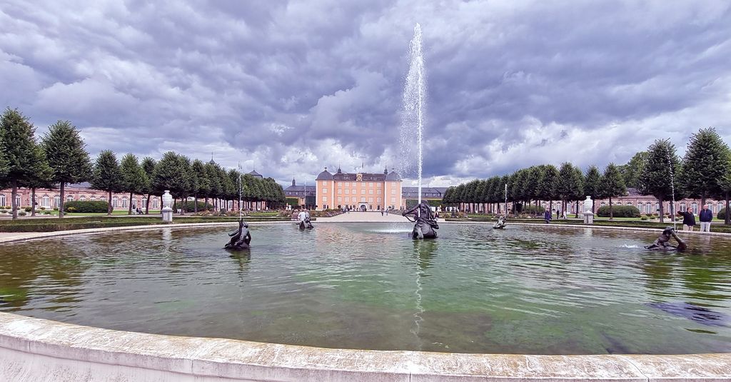 Im Schlosspark von Schwetzingen