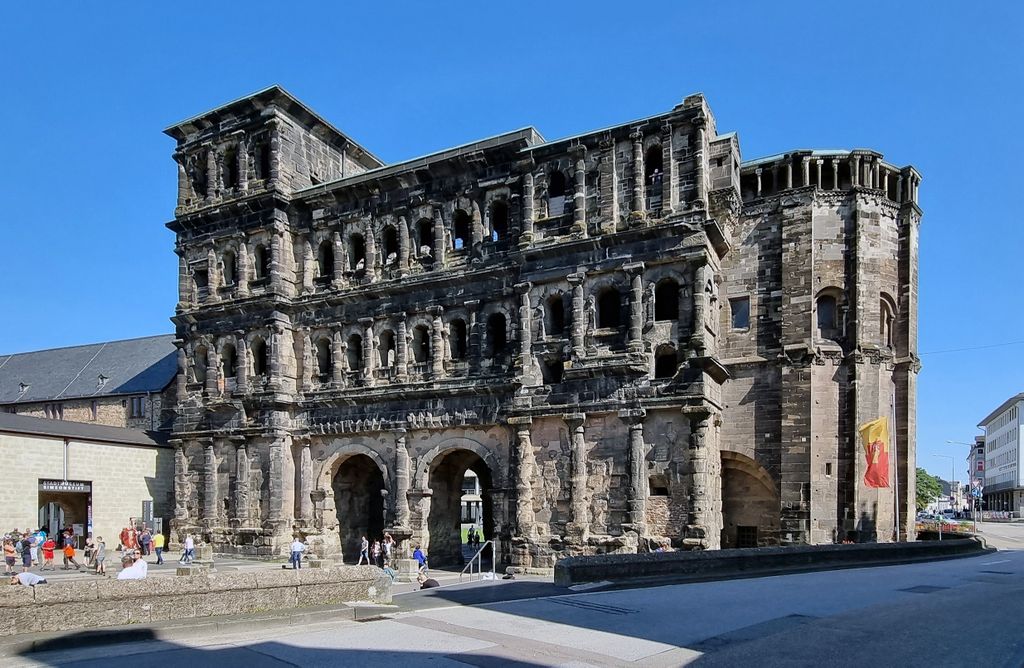 Die Porta Nigra in Trier