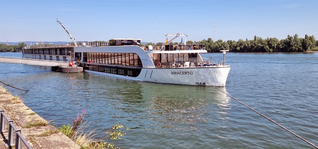 Die AmaCerto in Rüdesheim am Rhein