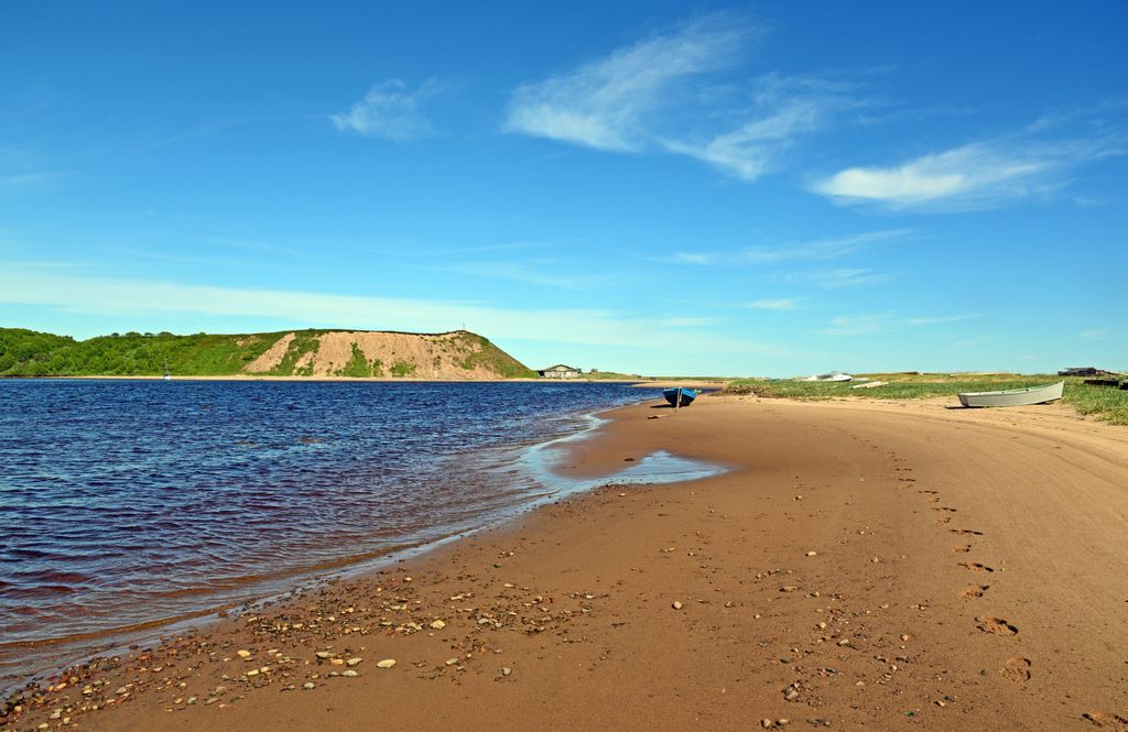Ein Strand nahe Chapoma