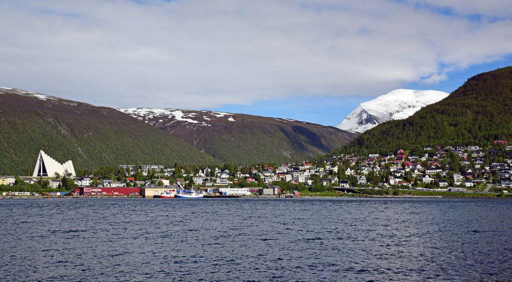 Blick auf Tromsø