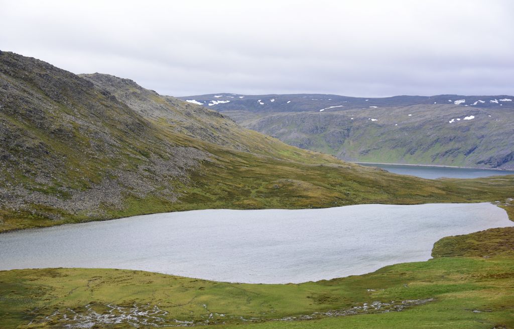 Landschaft in der Nähe vom Nordkap