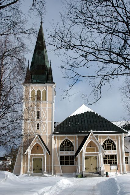 Die Kirche von Arvidsjaur