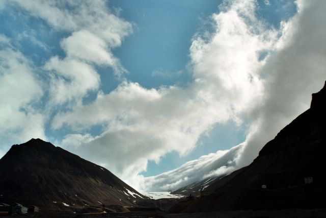 Ankunft in Longyearbyen