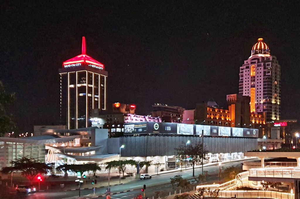 Blick auf Sandton / Johannesburg