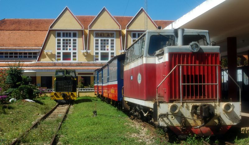 Der Bahnhof von Da Lat