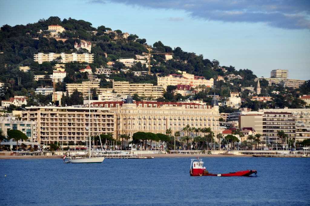 Blick auf Cannes