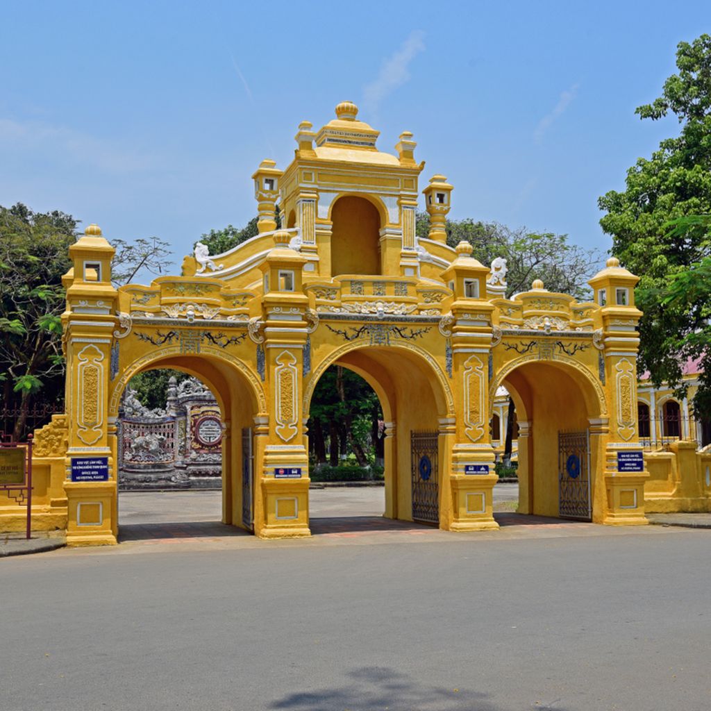 In der alten Kaiserstadt in Hue