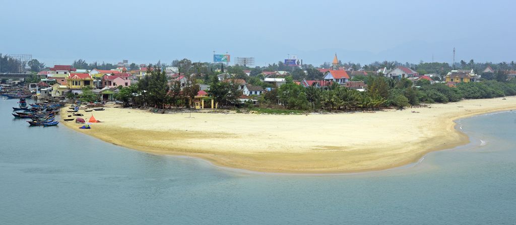 Blick auf Lang Co / Vietnam