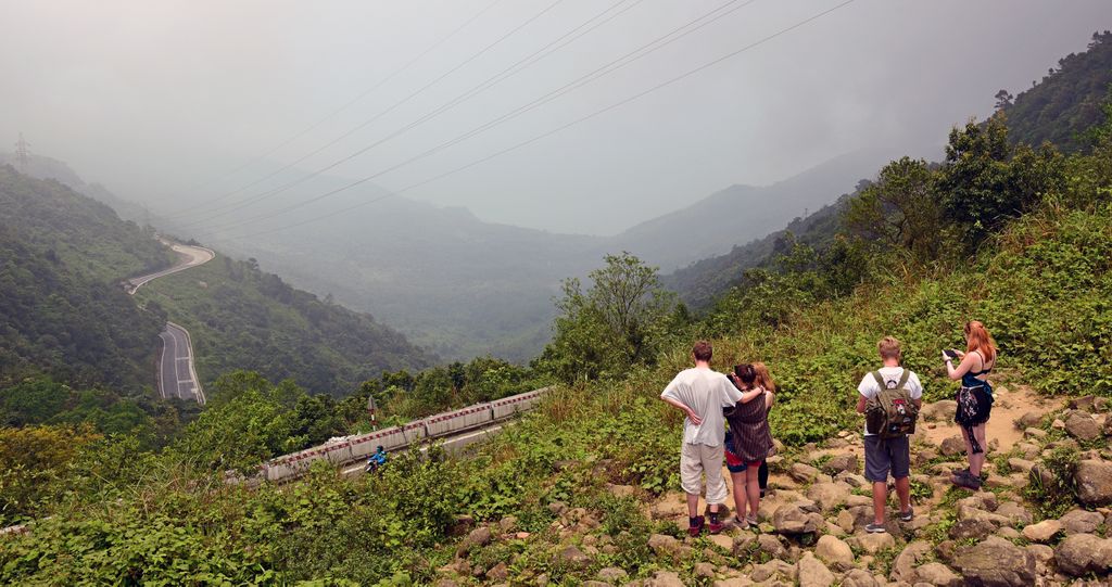 Der Wolkenpass in Vietnam