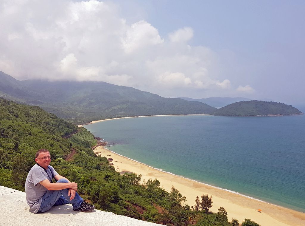 Ein zufriedener Zinni in Vietnam