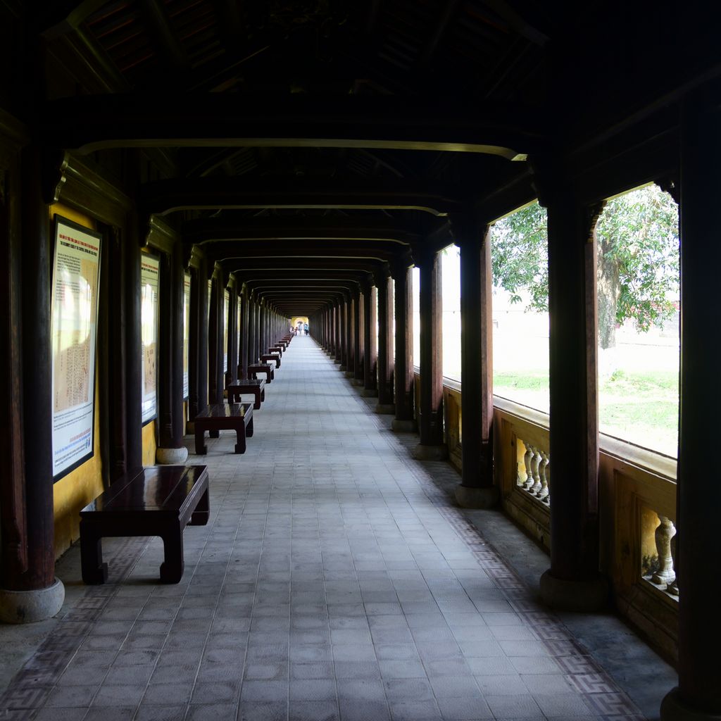 In der alten Kaiserstadt in Hue