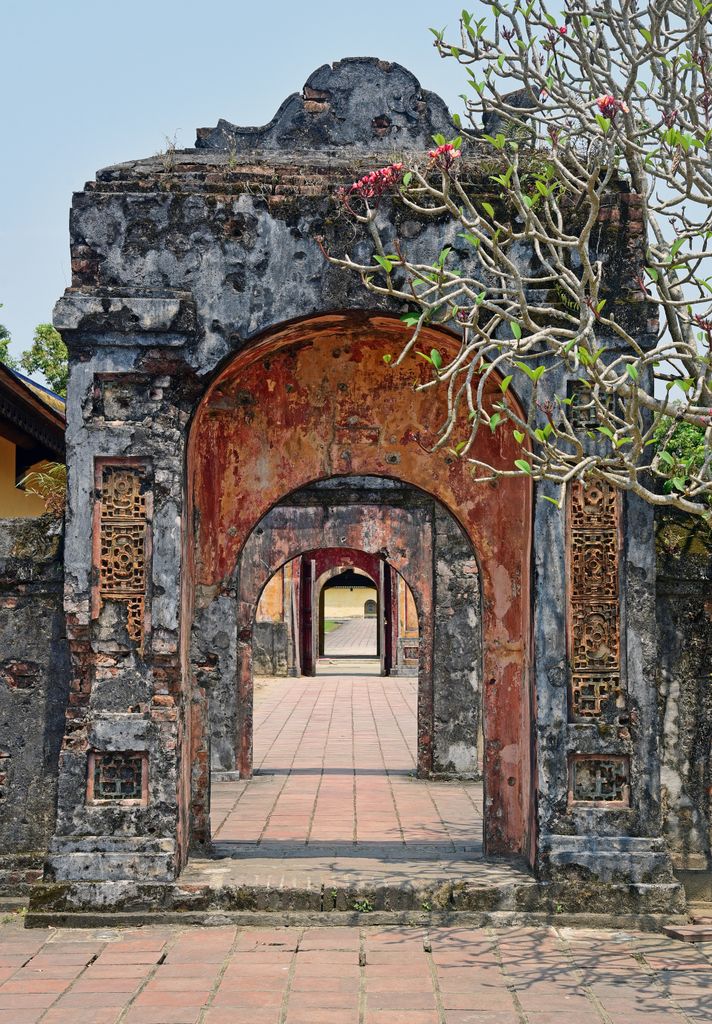 In der alten Kaiserstadt in Hue