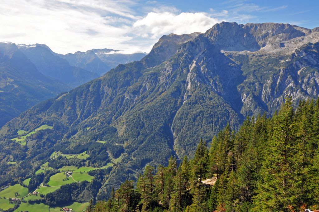 Das Tennengebirge im Salzburger Land