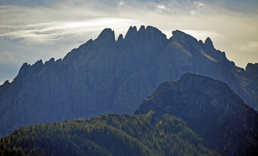 Das Tennengebirge im Salzburger Land