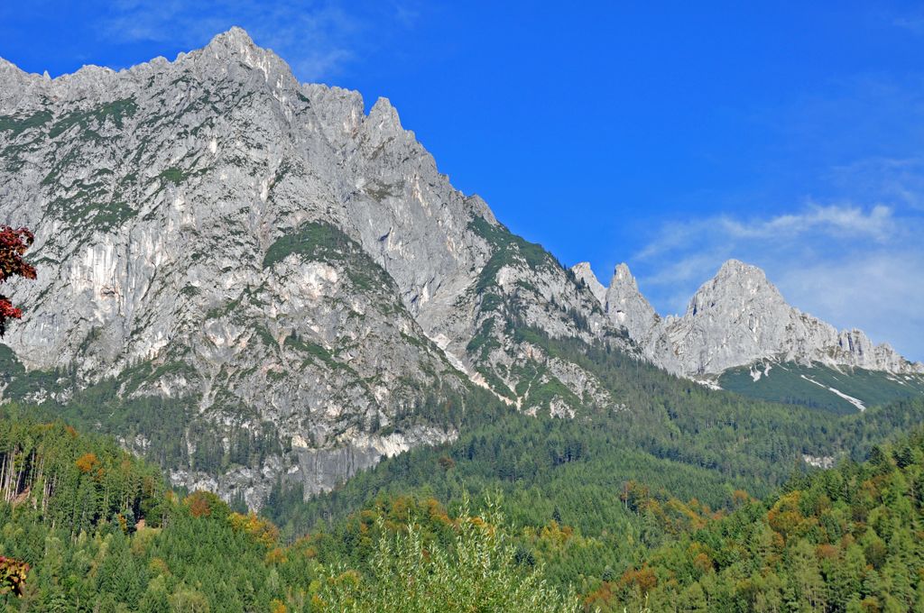 Das Tennengebirge im Salzburger Land