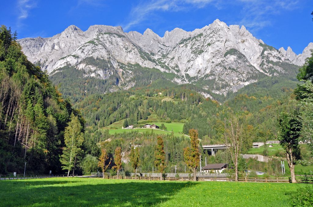 Das Tennengebirge im Salzburger Land