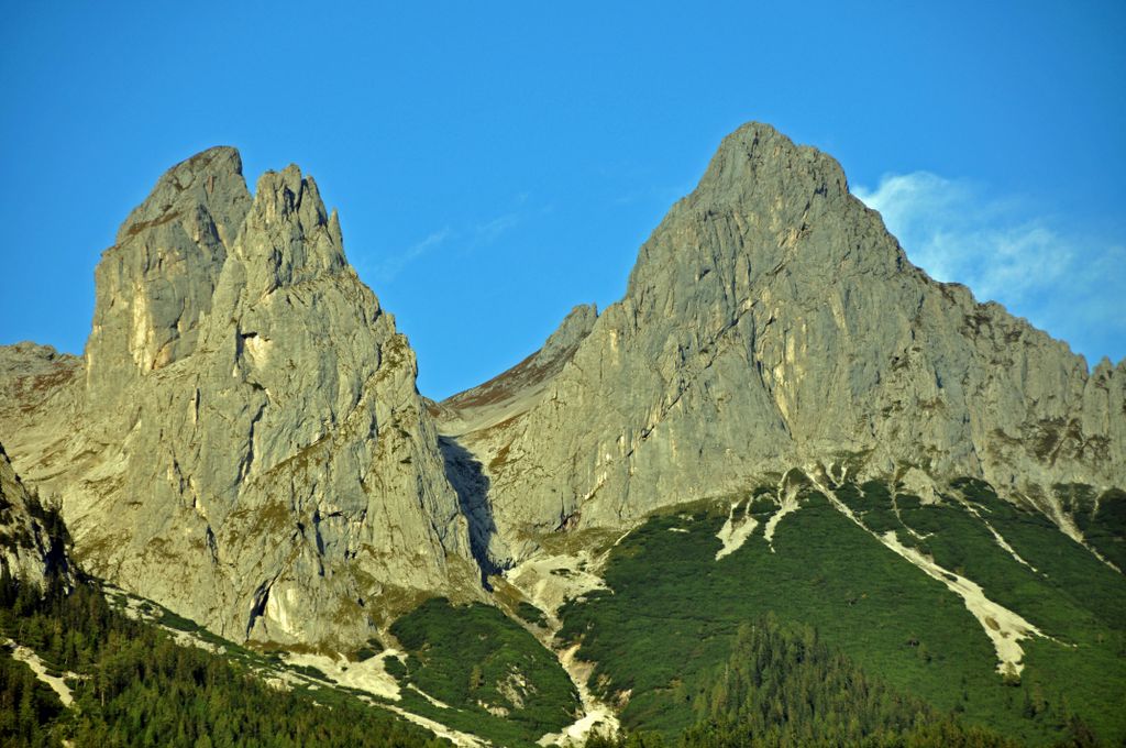 Das Tennengebirge im Salzburger Land