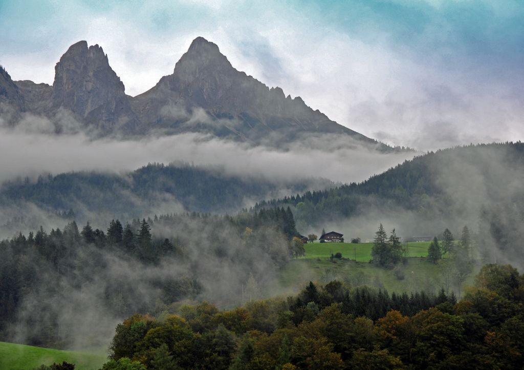 Das Tennengebirge im Salzburger Land