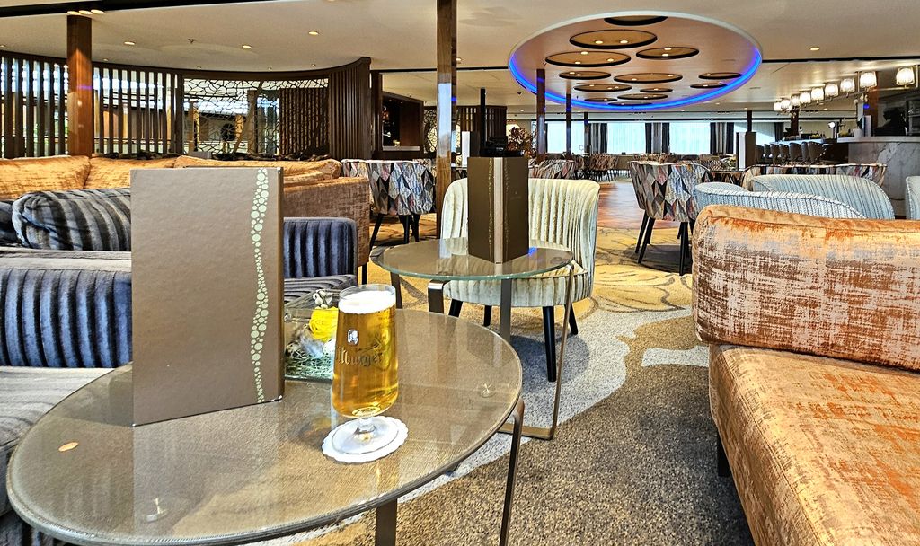 Ein frühes Bier auf der AmaMagna