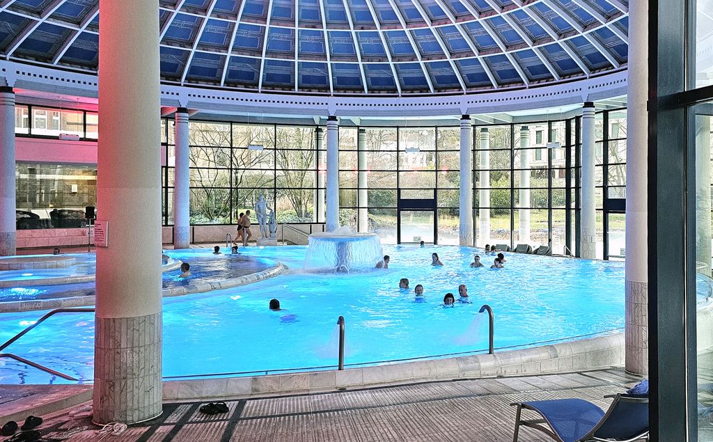 In der Caracalla Therme in Baden-Baden