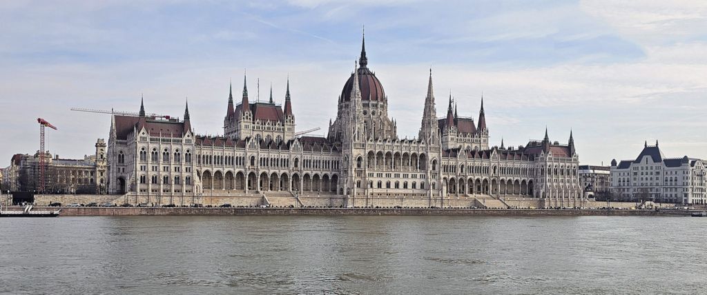 Das Parlamentsgebäude in Budapest