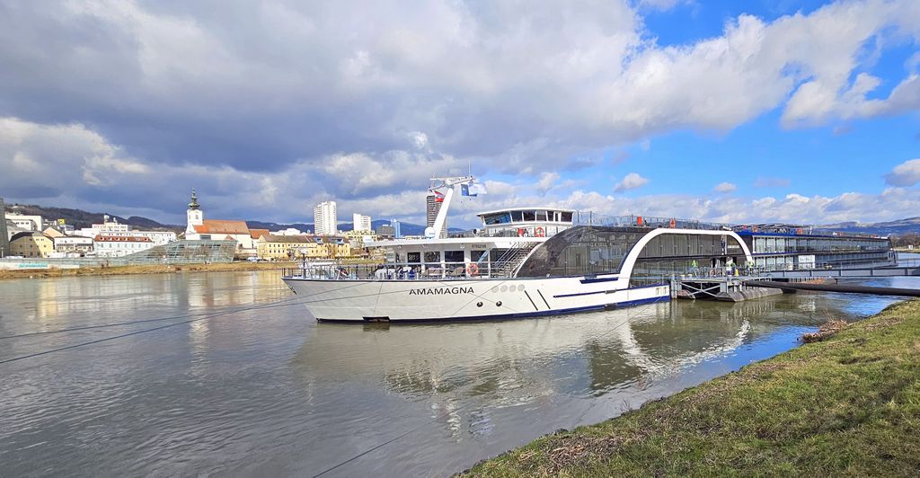 Die AmaMagna in Linz im Februar 2024