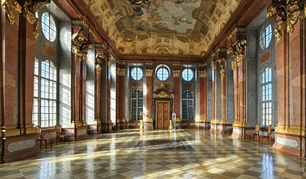 Der Marmorsaal im Stift Melk